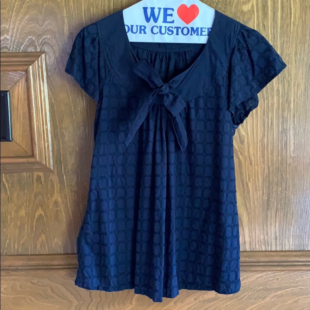 Navy blouse